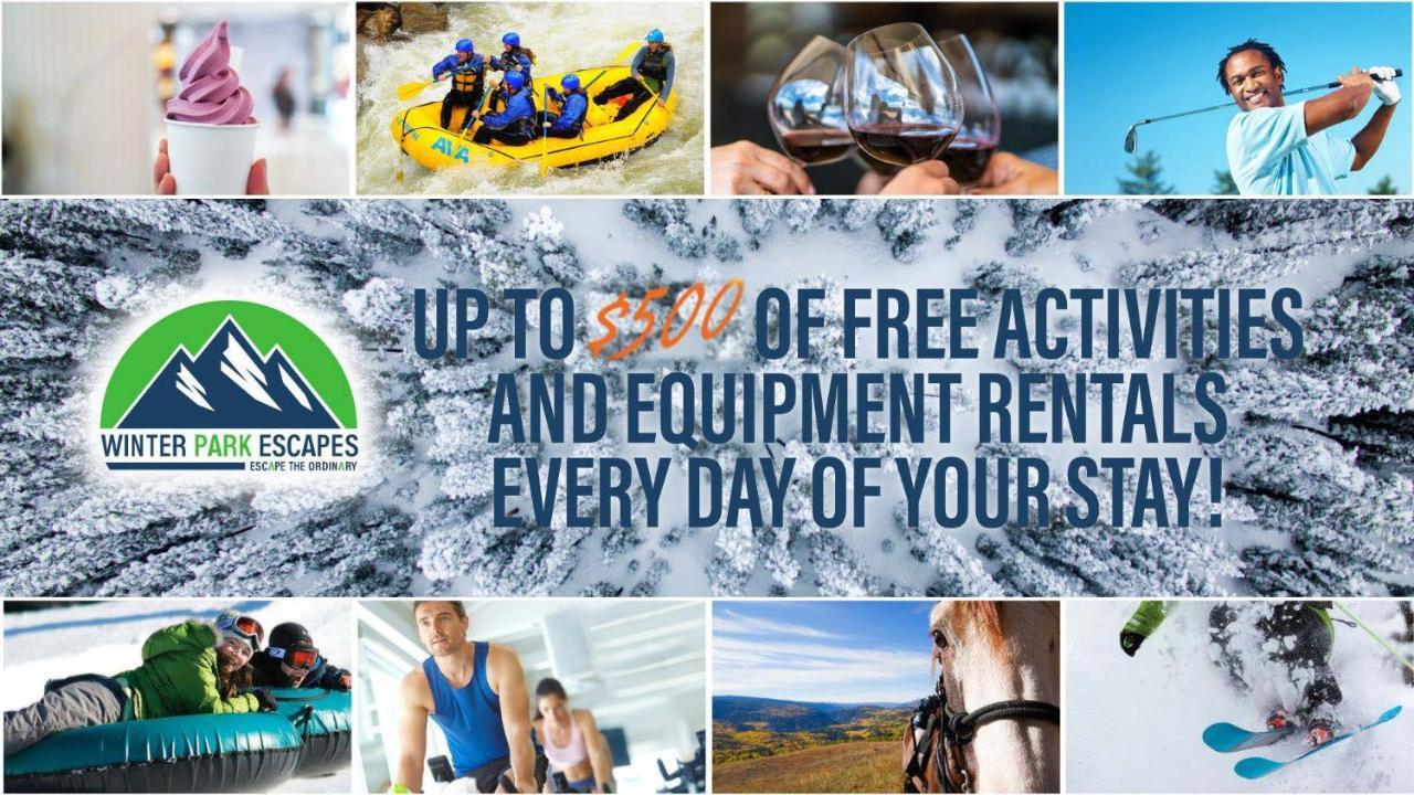 Ski In Ski Out Luxury Condo #4475 With Huge Hot Tub & Great Views - 500 Dollars Of Free Activities & Equipment Rentals Daily Winter Park Bagian luar foto